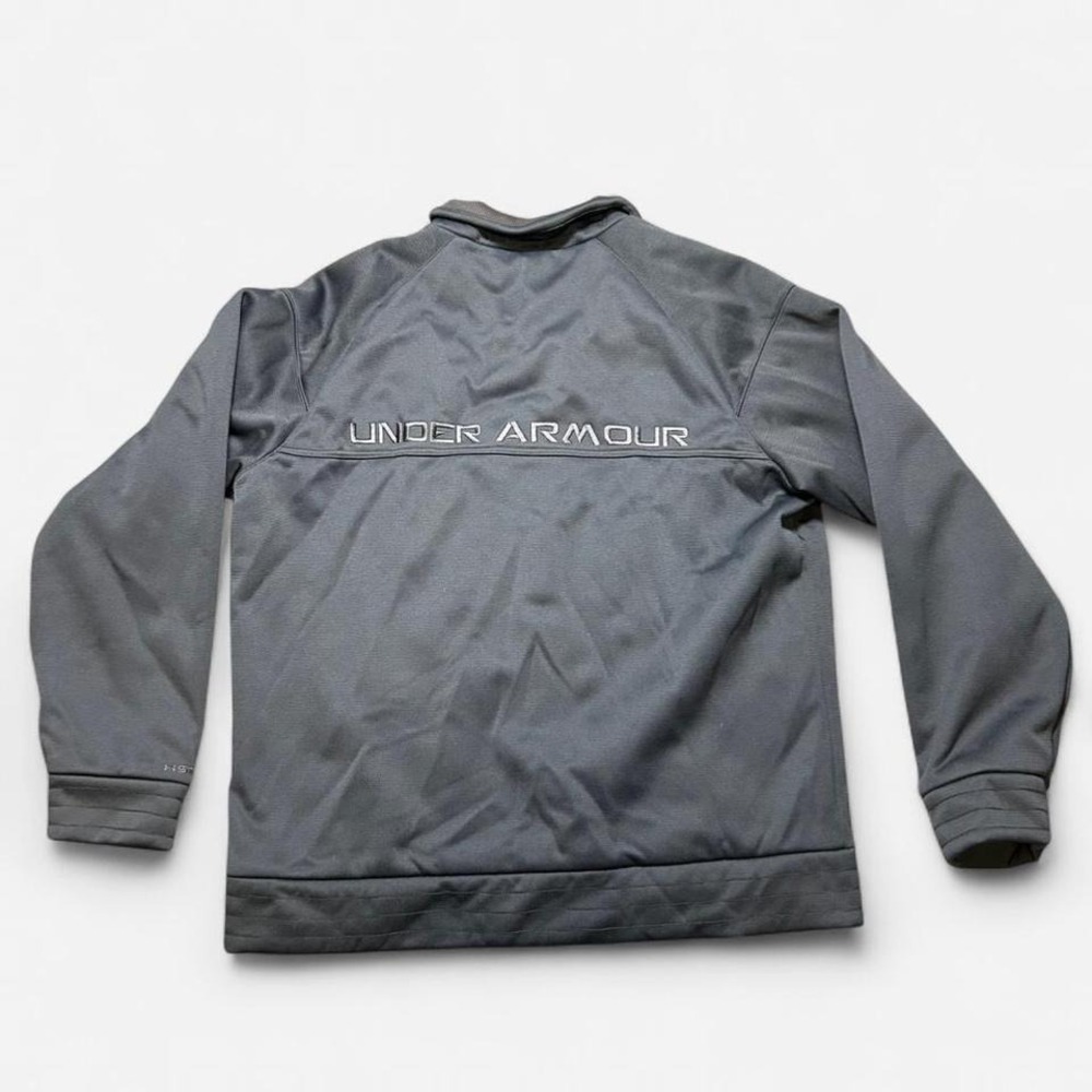 Under Armor Storm Full Zip Lined Jacket Grey Size… - image 4